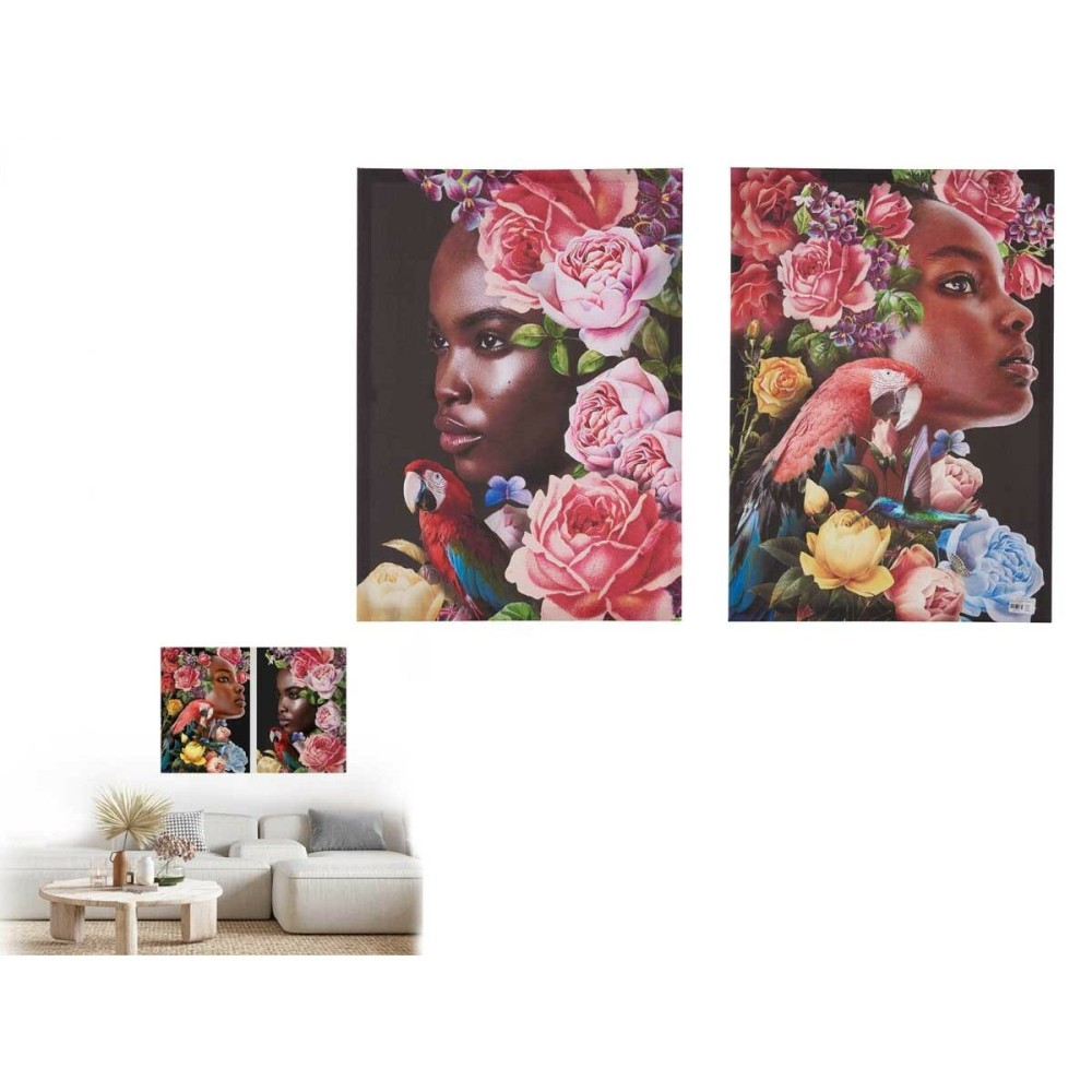 Leinwand Gift Decor PC342267 Leinwand 50 x 3 x 70 cm 70 x 50 x 1,5 cm Damen