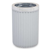 Trinkglas Berilo Grau Kunststoff 7,5 x 11,5 x 7,5 cm Zahnbürstenhalter