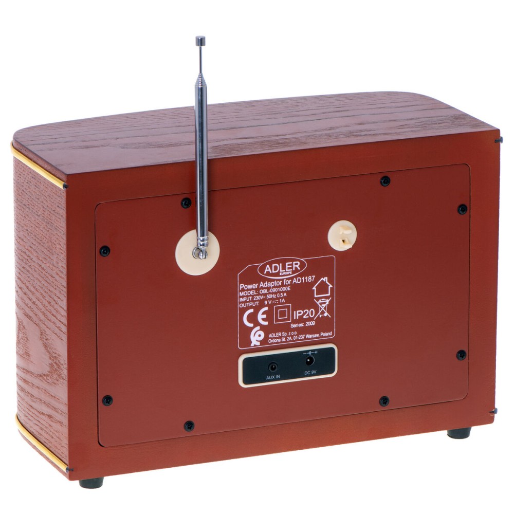 Radio Adler AD 1187 Braun Holz