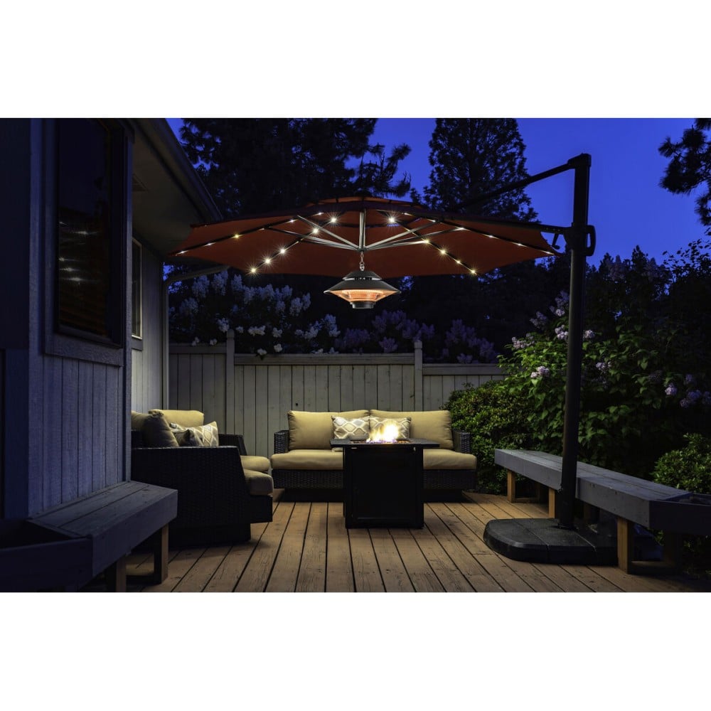 Heater Activejet Activejet APH-IH1500 Black 1500 W Steel Exterior