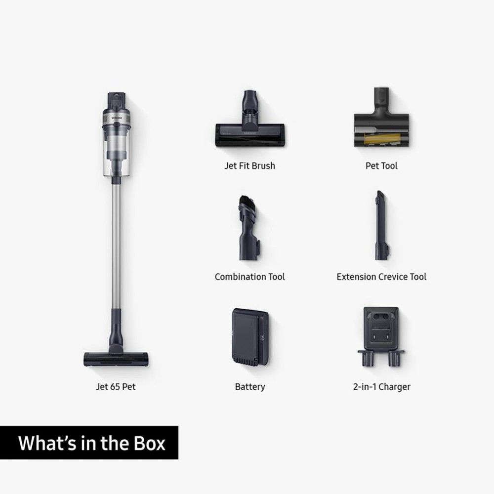 Kabelloser Zyklonstaubsauger mit Bürste Samsung VS15A60AGR5 150 W