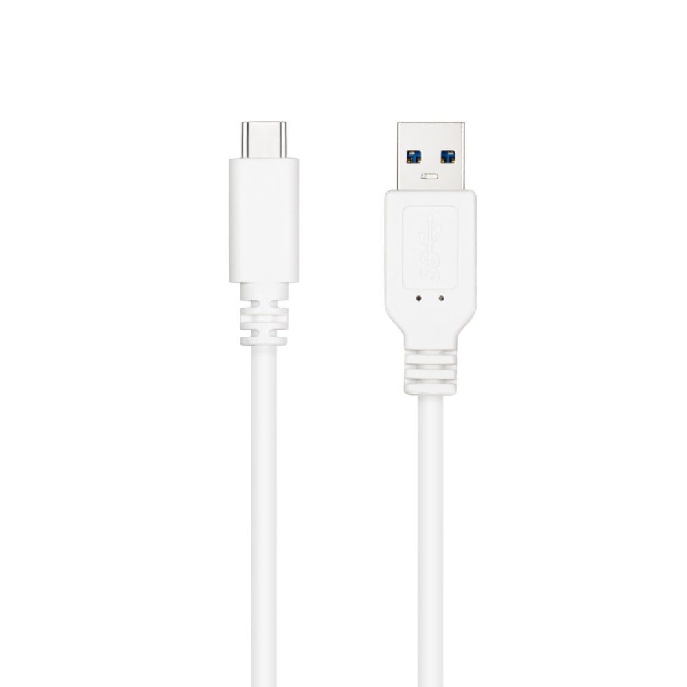 USB-C Cable NANOCABLE 10.01.4001-L150-W White 1,5 m