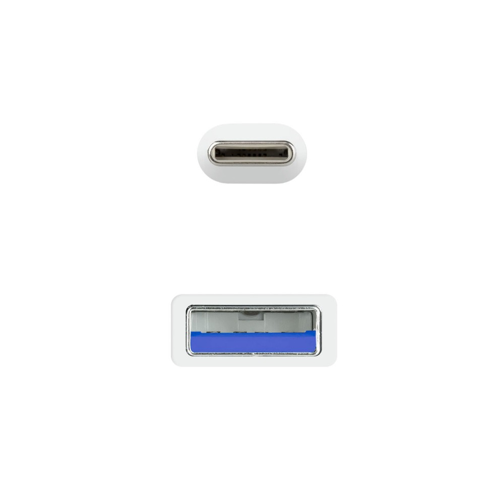 USB-C Cable NANOCABLE 10.01.4001-L150-W White 1,5 m