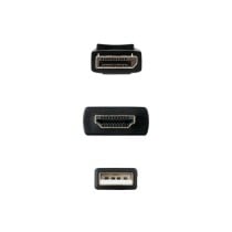 DisplayPort-Kabel zu HDMI NANOCABLE 10.15.4352 Schwarz 1,8 m 4K Ultra HD