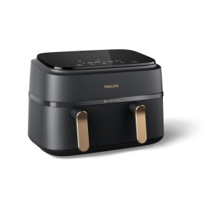 Heißluftfritteuse Philips NA352/00 Grau Kupfer 9 L