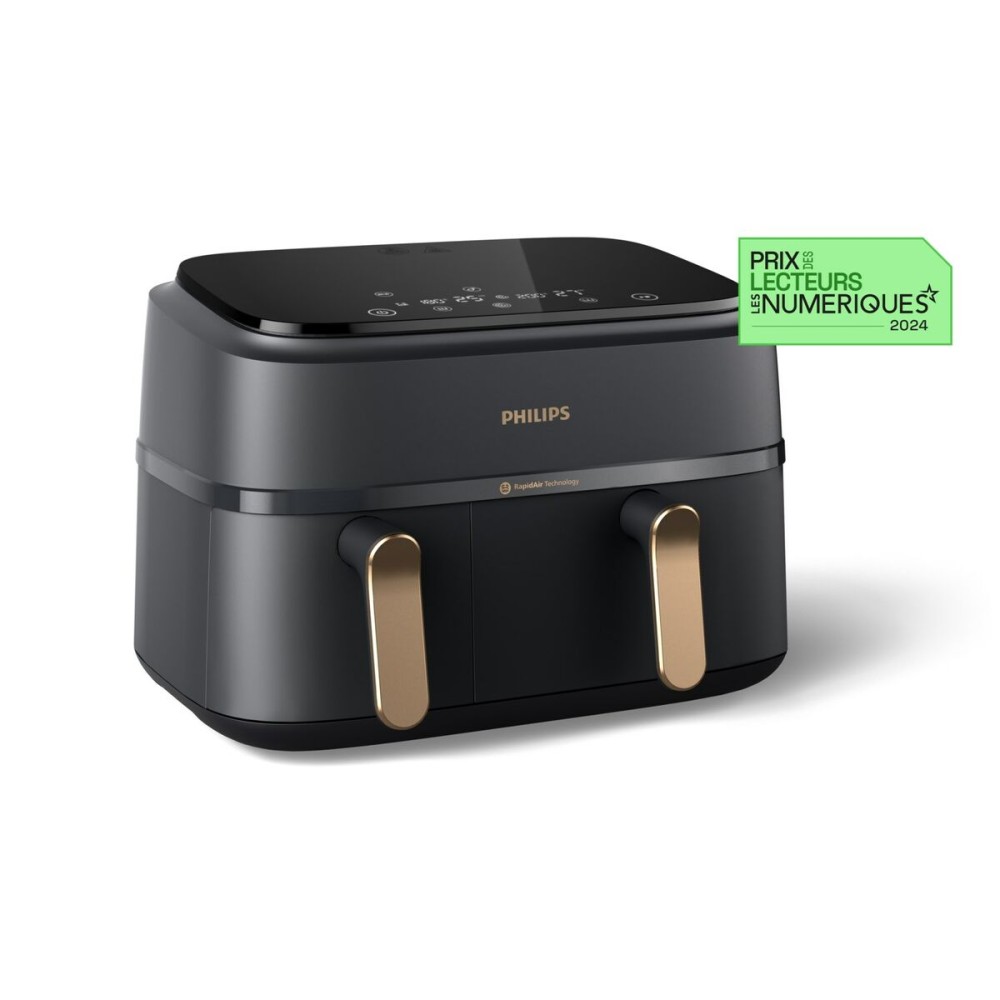 Heißluftfritteuse Philips NA352/00 Grau Kupfer 9 L