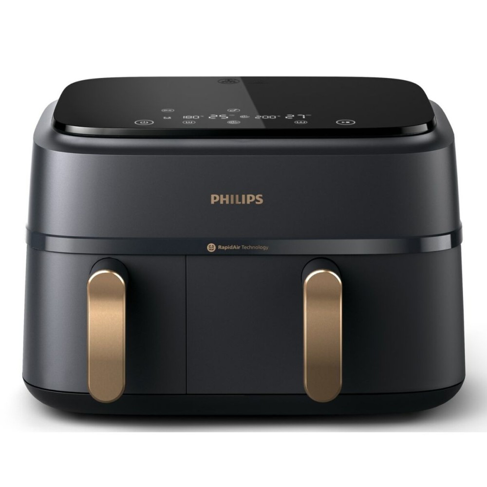 Heißluftfritteuse Philips NA352/00 Grau Kupfer 9 L