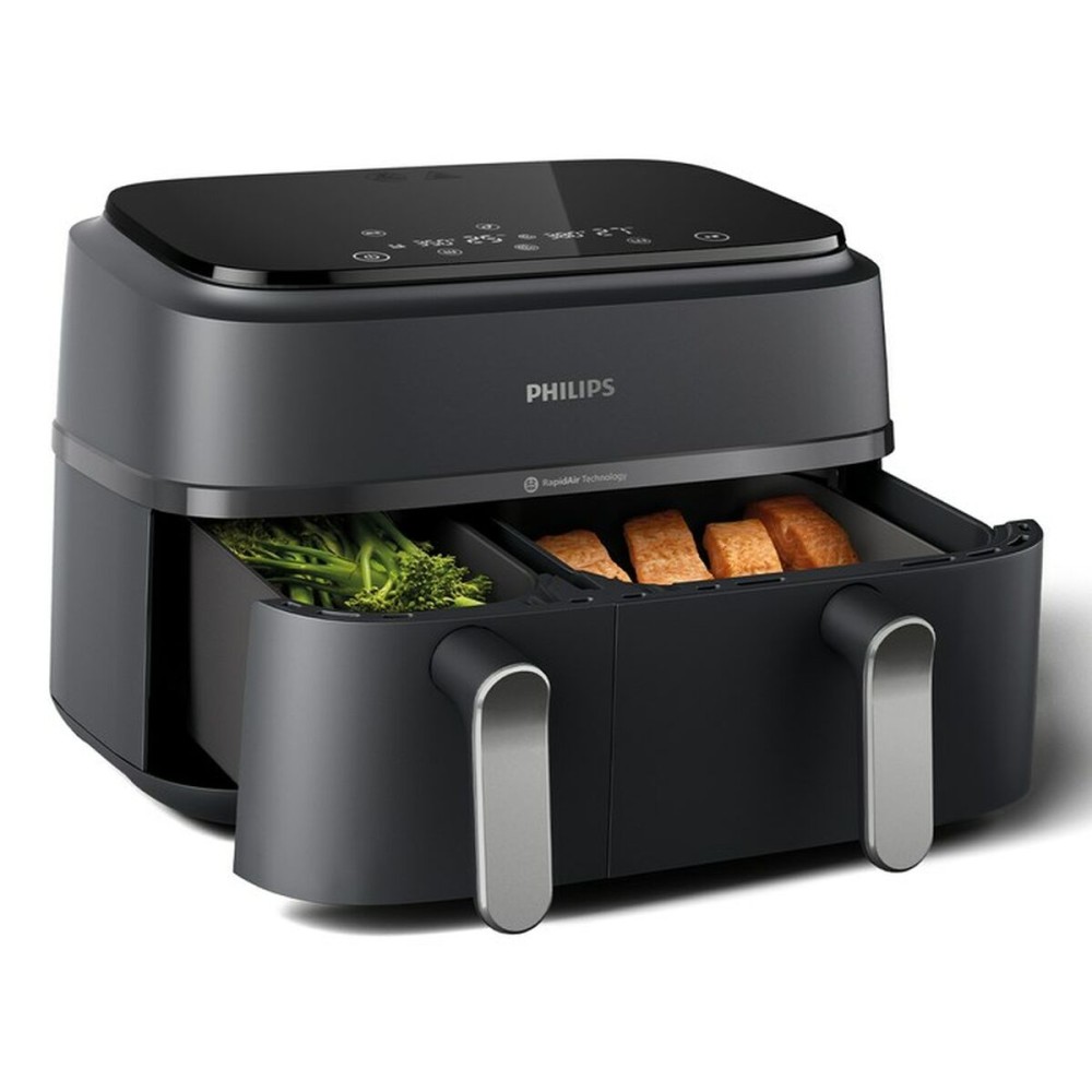 Heißluftfritteuse Philips NA352/00 Grau Kupfer 9 L