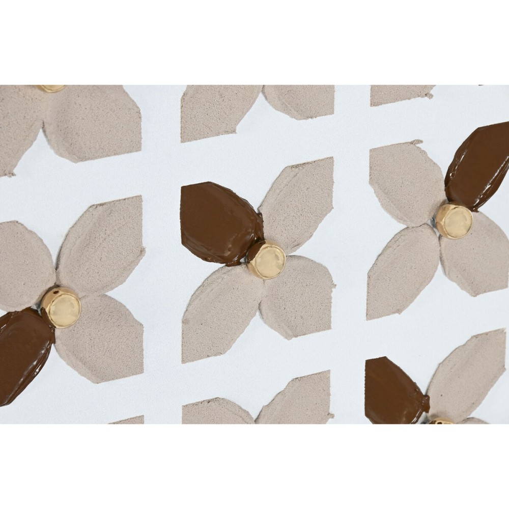 Painting Home ESPRIT White Beige Golden Modern Urban 90 x 3,5 x 120 cm (2 Units)