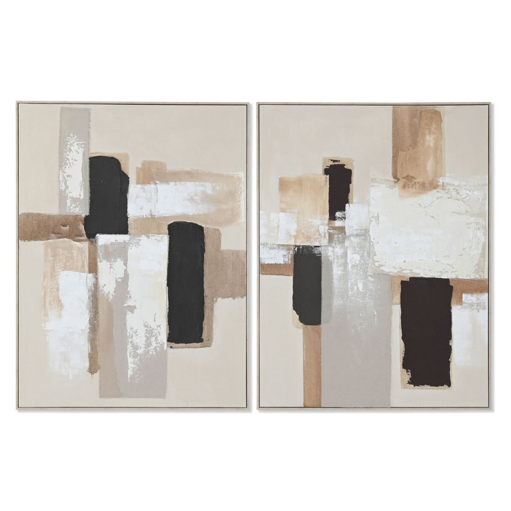 Canvas Home ESPRIT polystyrene Canvas 92 x 4 x 122 cm