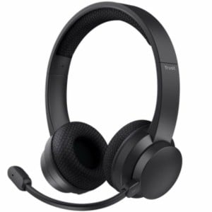 Casques Bluetooth avec Microphone Trust Ayda ENC Noir