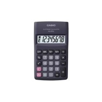 Calculator Casio HL-815L-BK BOX Black Plastic