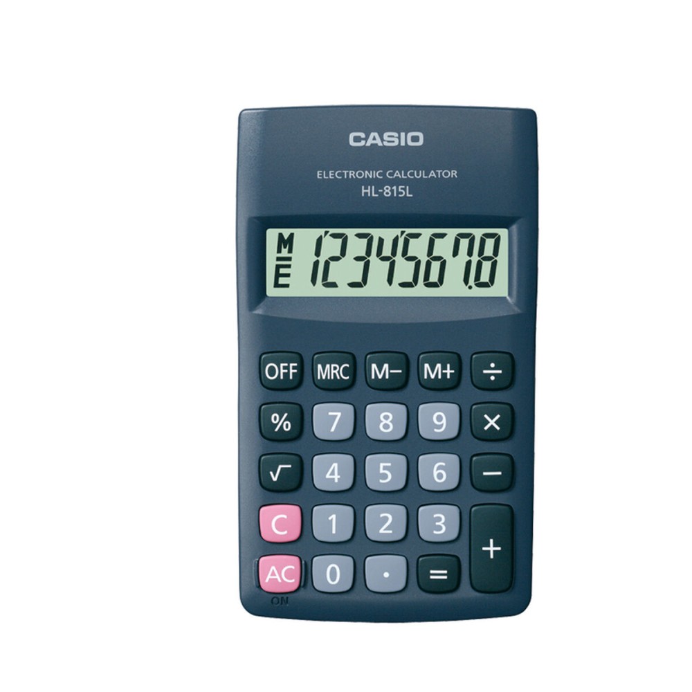 Taschenrechner Casio HL-815L-BK BOX Schwarz Kunststoff