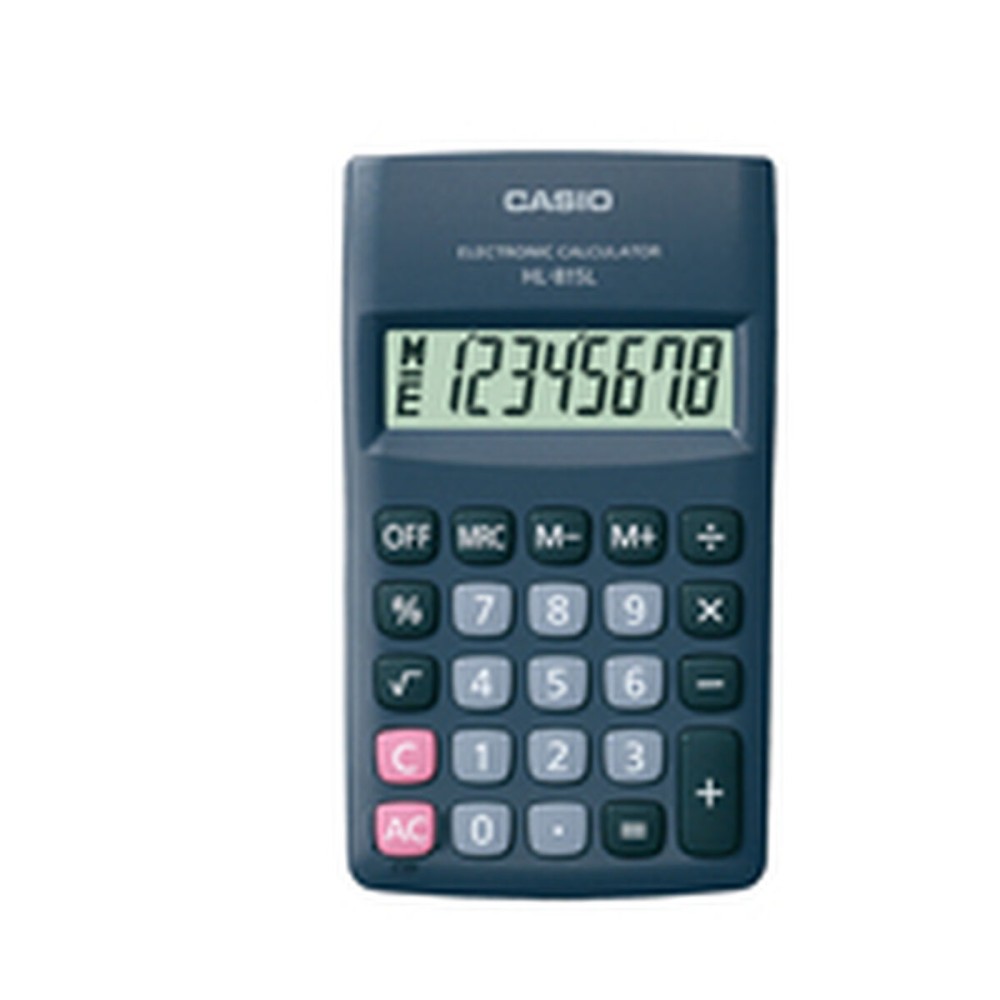 Taschenrechner Casio HL-815L-BK BOX Schwarz Kunststoff