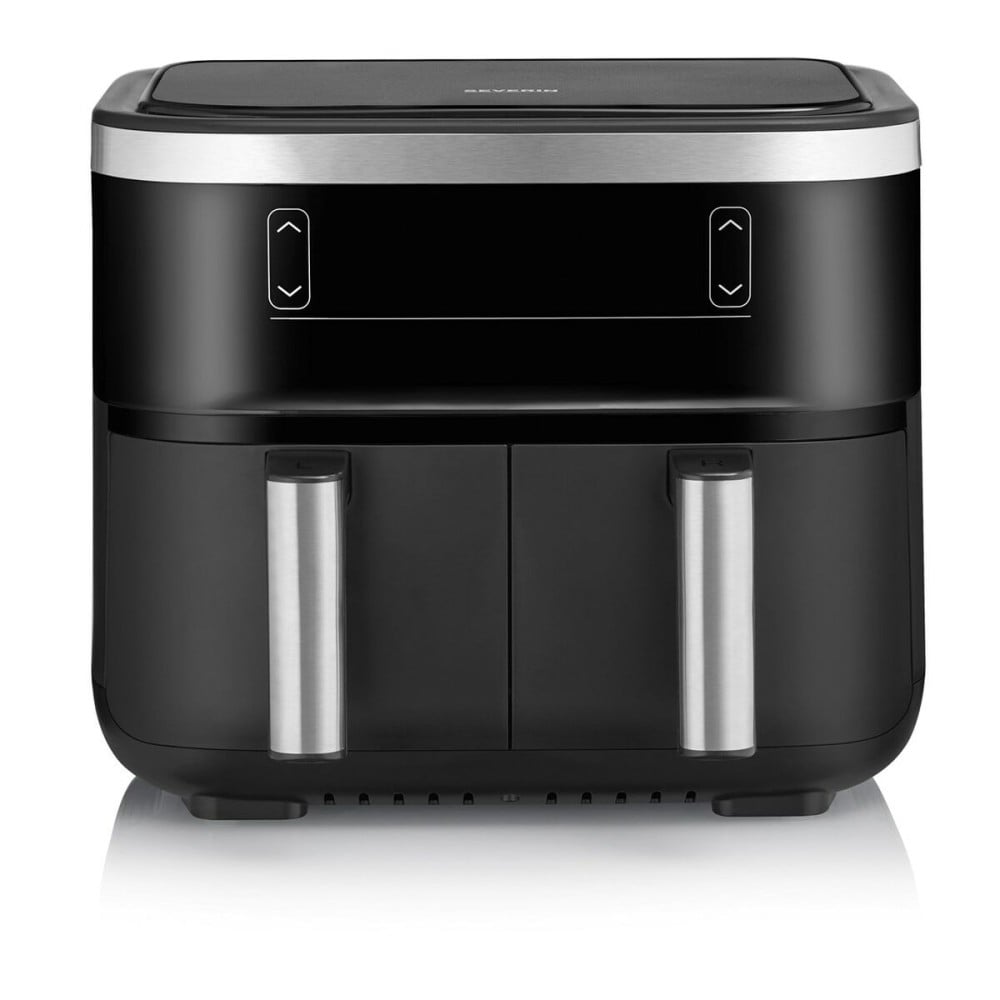 Heißluftfritteuse Severin FR 2453 Schwarz Silberfarben 2850 W