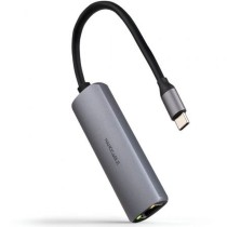 Hub USB NANOCABLE 10.16.4603 Grau 100 W