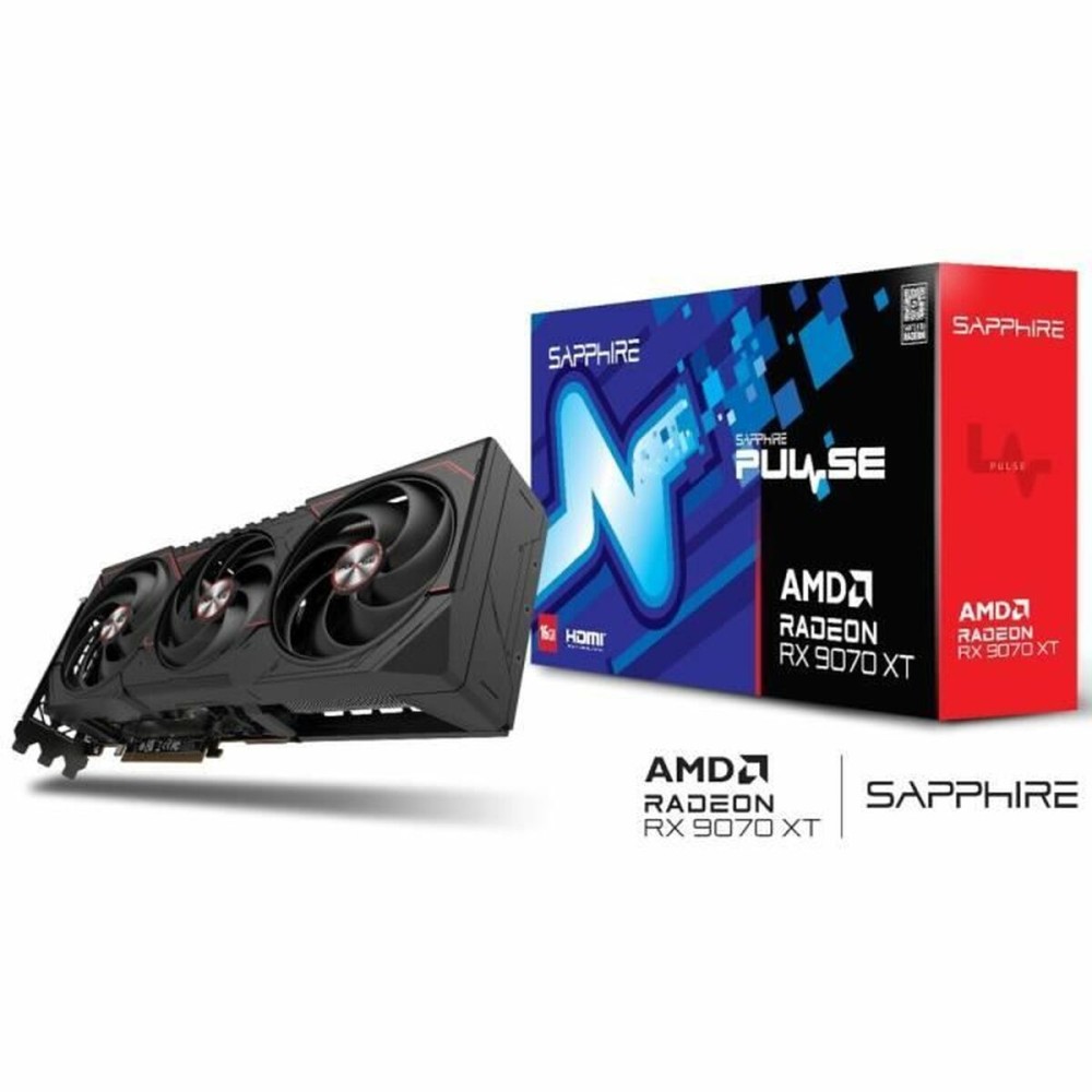 Carte Graphique Sapphire 11348-03-20G radeon rx 9070 xt 16 GB GDDR6