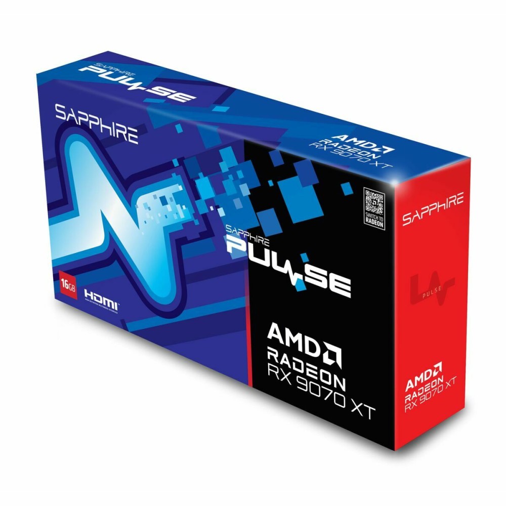 Carte Graphique Sapphire 11348-03-20G radeon rx 9070 xt 16 GB GDDR6