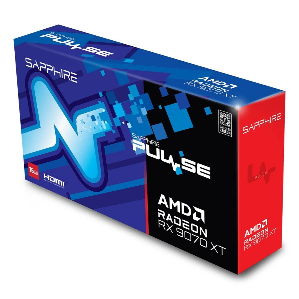 Carte Graphique Sapphire 11348-03-20G radeon rx 9070 xt 16 GB GDDR6