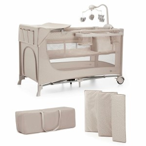 Babybettchen Kinderkraft KLJOY02BEG000AC