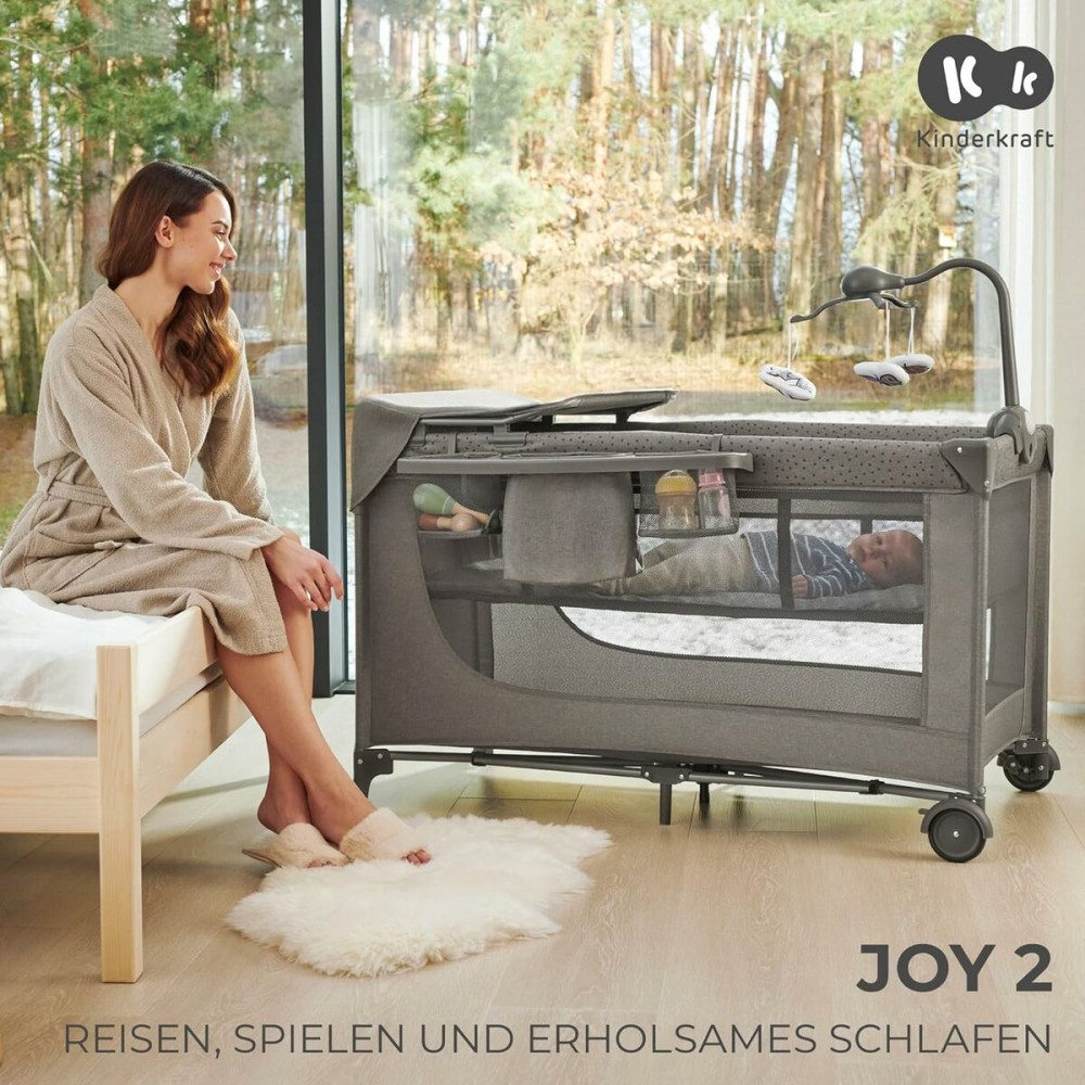 Babybettchen Kinderkraft KLJOY02BEG000AC