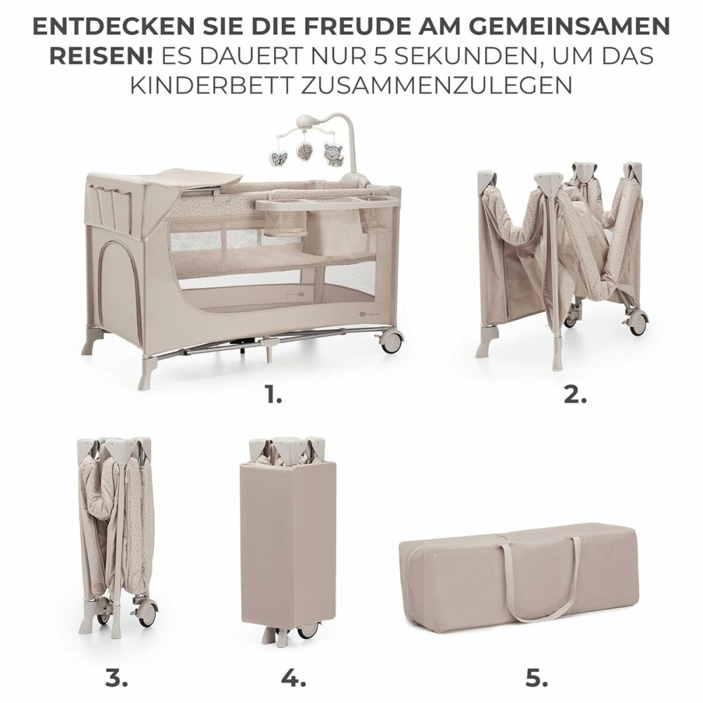 Babybettchen Kinderkraft KLJOY02BEG000AC