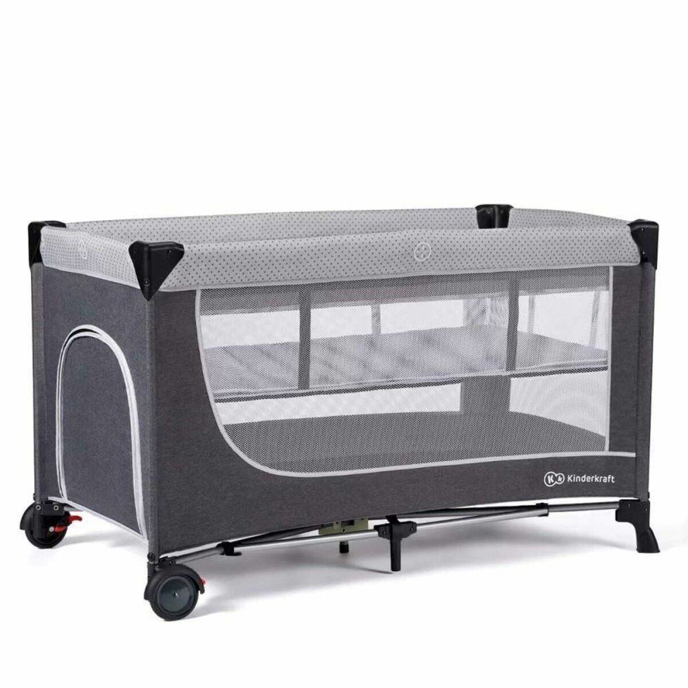 Babybettchen Kinderkraft KCLEOD00GRY0000