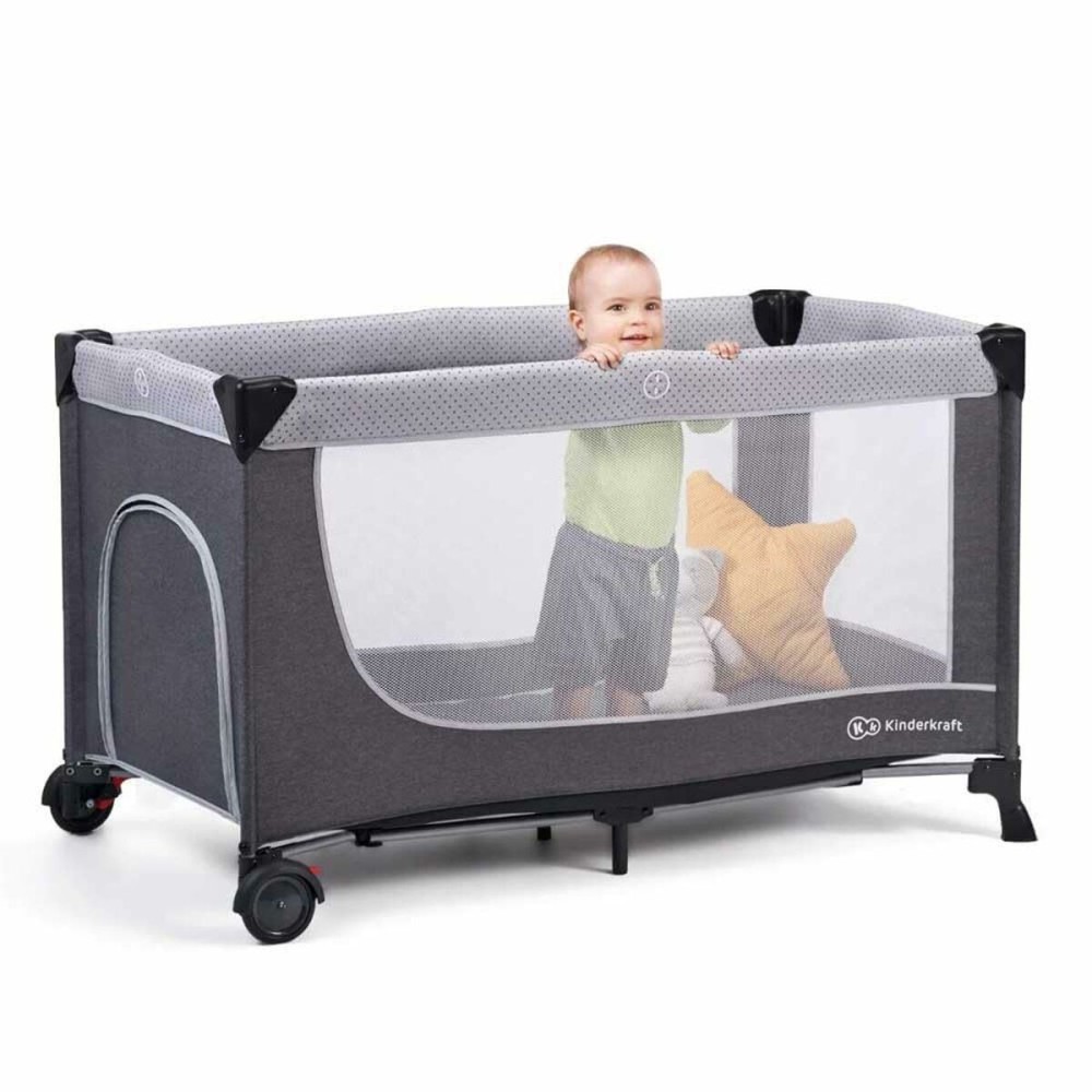 Babybettchen Kinderkraft KCLEOD00GRY0000