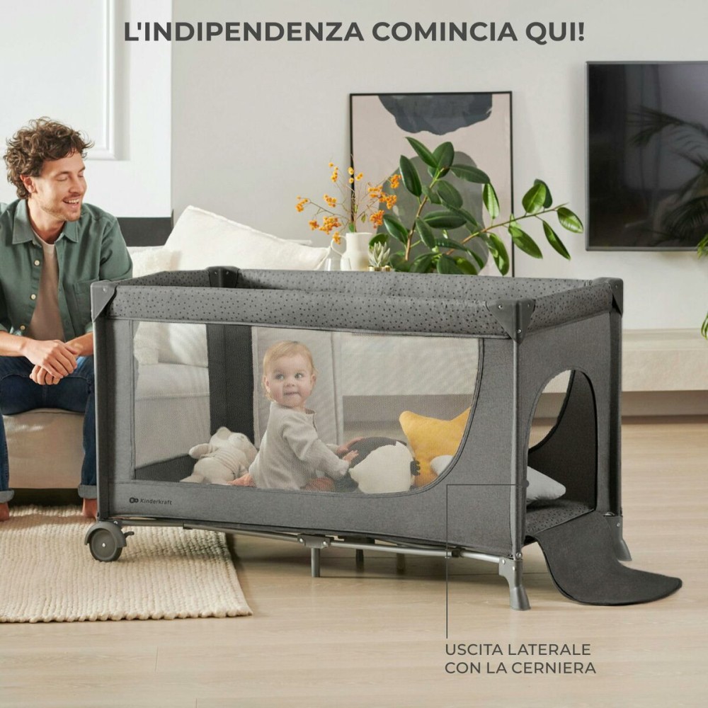Babybettchen Kinderkraft KLJOY02DGR00000