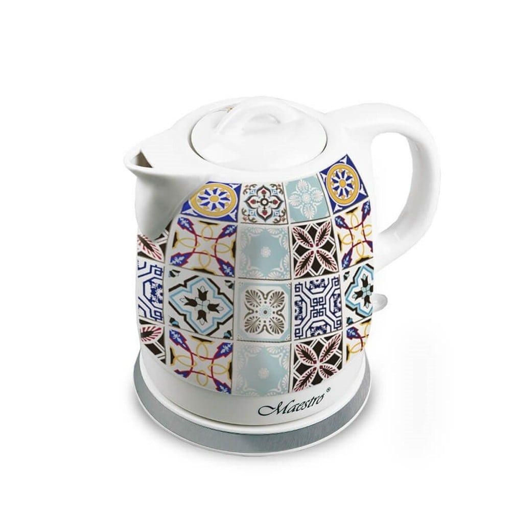 Bouilloire Feel Maestro MR-066-PORTO Blanc Céramique 1500 W 1,5 L