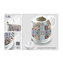 Bouilloire Feel Maestro MR-066-PORTO Blanc Céramique 1500 W 1,5 L