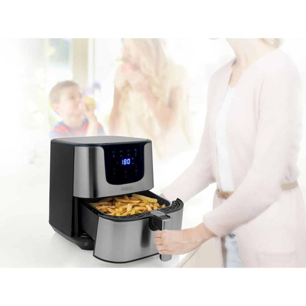 Heißluftfritteuse Princess 182060 1700 W 5,5 L Silberfarben
