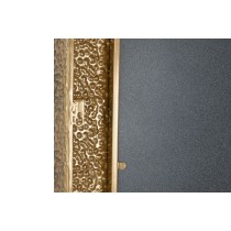 Wall mirror Home ESPRIT Golden Metal 80 x 6 x 180 cm