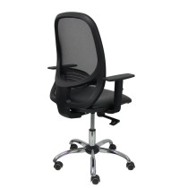 Chaise de Bureau Piqueras y Crespo 10CCRRN Noir Avec accoudoirs