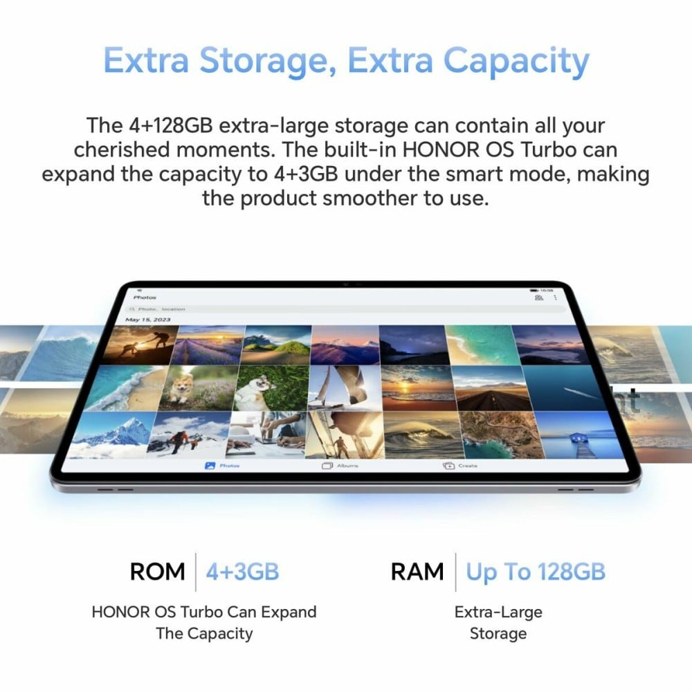 Tablette Honor 5301AGHX 11,5" 4 GB RAM 128 GB Gris QUALCOMM SNAPDRAGON 685