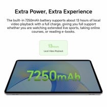 Tablette Honor 5301AGHX 11,5" 4 GB RAM 128 GB Gris QUALCOMM SNAPDRAGON 685