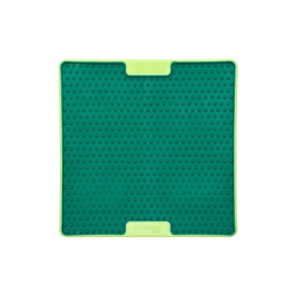 Mangeoire pour chiens Lickimat Vert polypropylène TPR
