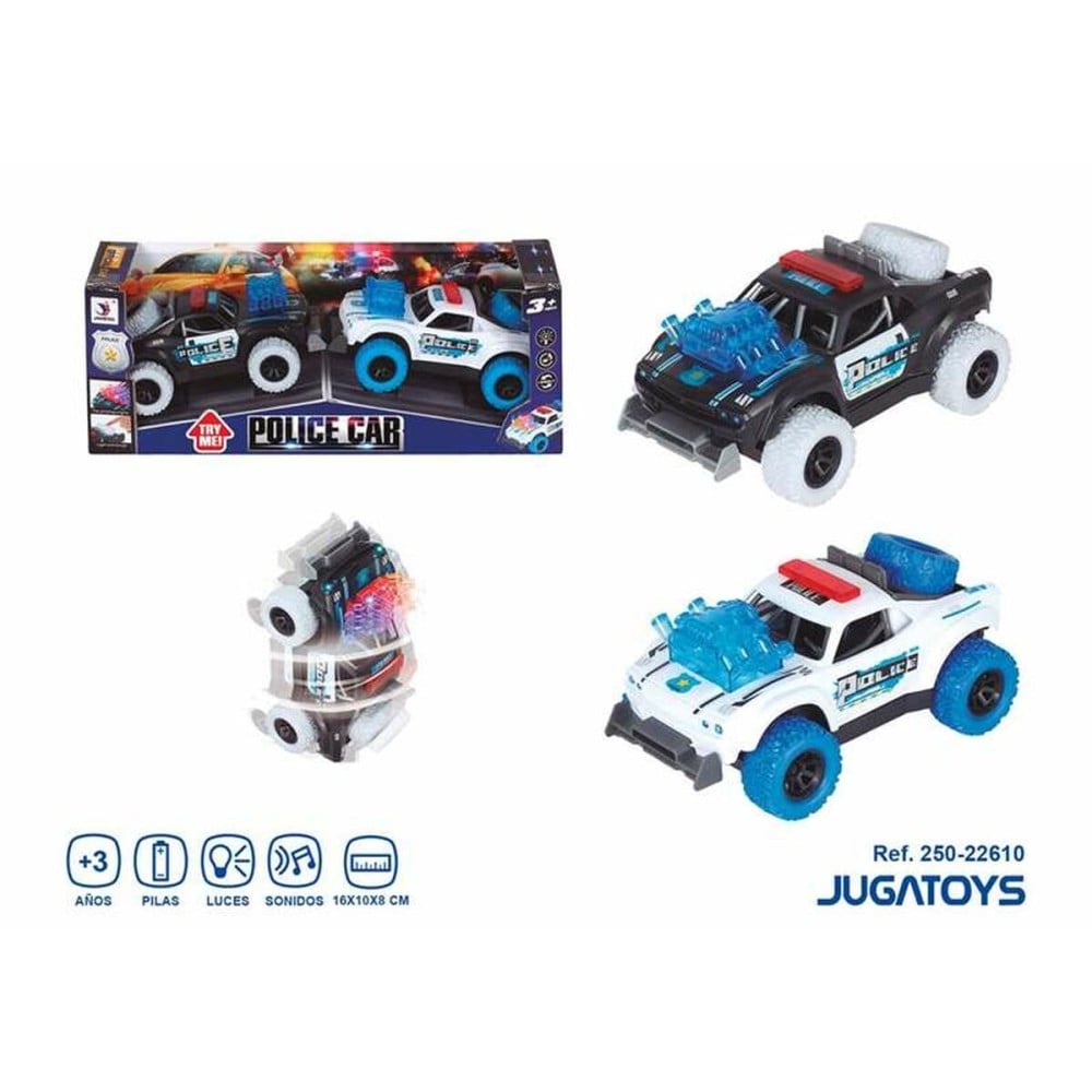 Voiture de friction 16 x 10 x 8 cm Son Lumières 2 Unités