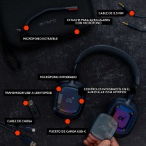 Headphones Logitech A30 Blue
