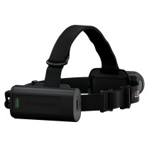 LED-Kopf-Taschenlampe Ledlenser 502124 Schwarz 3500 lm