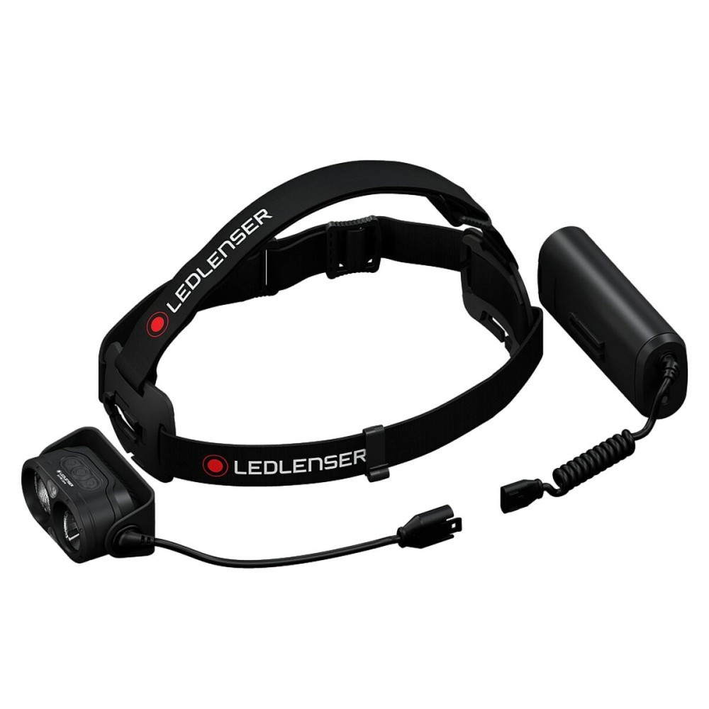 LED-Kopf-Taschenlampe Ledlenser 502124 Schwarz 3500 lm