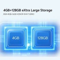 Smartphone Honor 5109BGGA 6,56" MediaTek Helio G85 8 GB RAM 4 GB RAM 128 GB Vert
