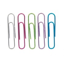 Clips Pincello 386 Multicolour Metal Large (24 Units)