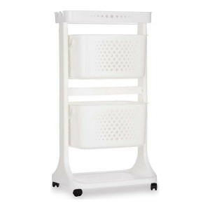 Gemüsewagen Kinvara TP-747-1 Weiß Polypropylen Kunststoff 33 x 83,5 x 42 cm