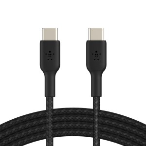 Câble USB-C vers USB-C Belkin CAB004BT2MBK Noir 2 m