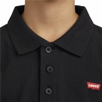 Polo à manches courtes enfant Levi's Lvb Back Neck Tape Noir