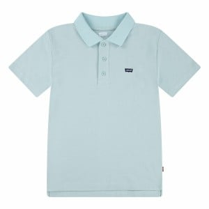 Jungen Kurzarm-Poloshirt Levi's Lvb Back Neck Tape Blau