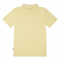 Polo à manches courtes enfant Levi's Lvb Back Neck Tape Jaune