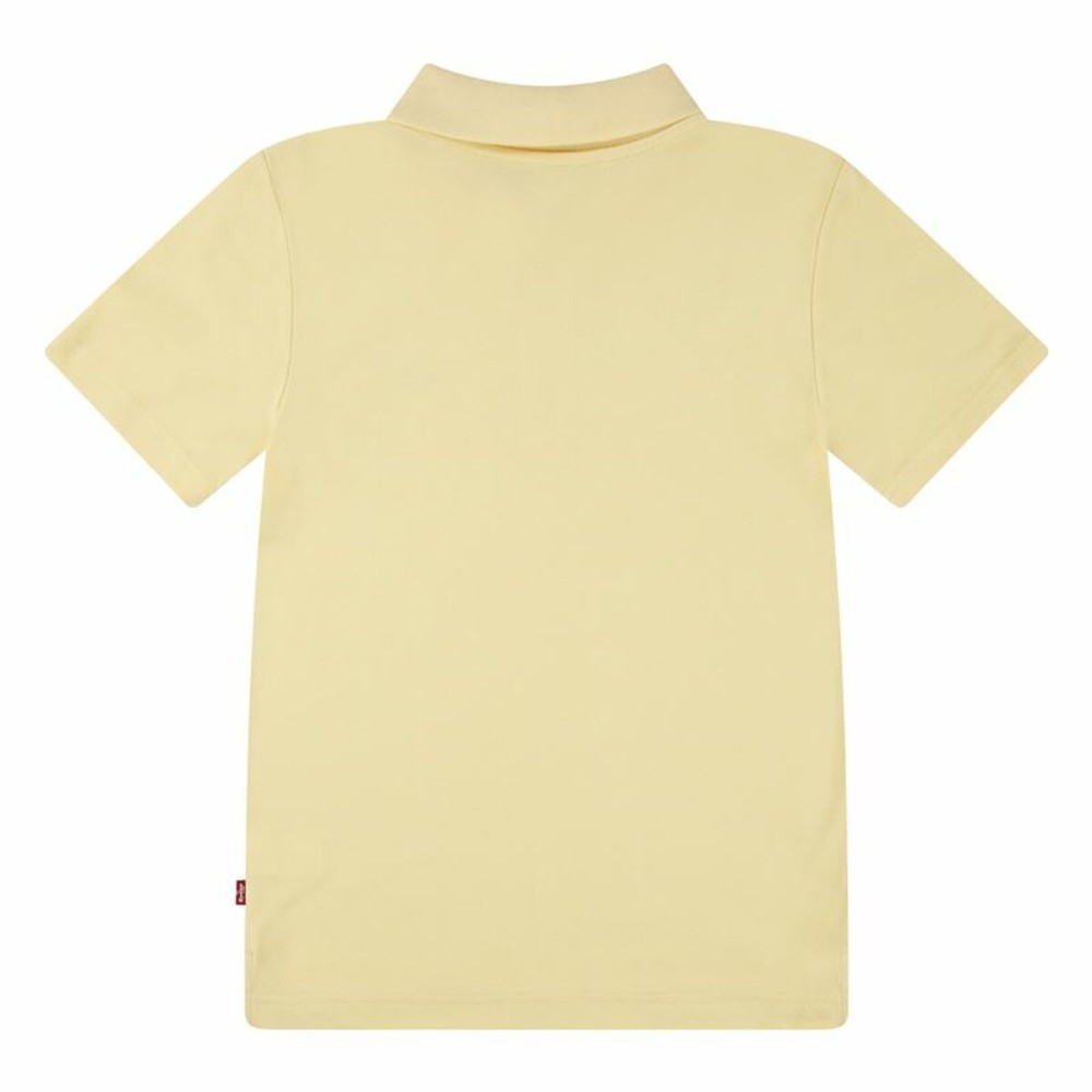 Polo à manches courtes enfant Levi's Lvb Back Neck Tape Jaune