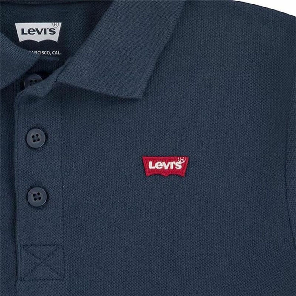 Polo à manches courtes enfant Levi's Lvb Back Neck Tape Bleu